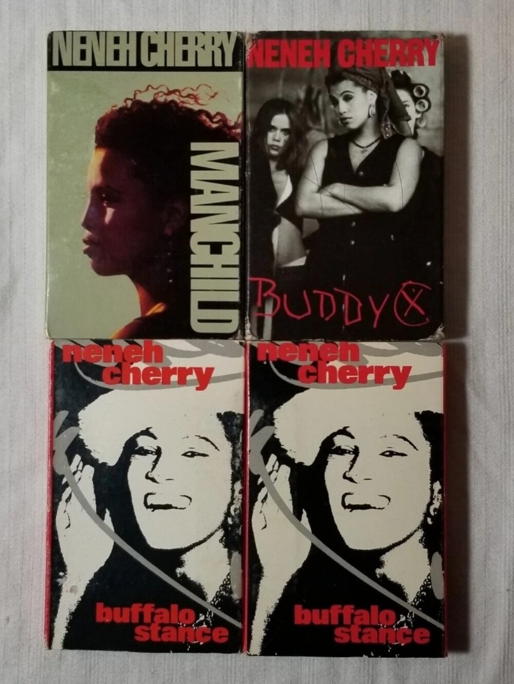 Neneh Cherry 4 Cassette Singles Cassingles Buffalo Stance Buddy X Manchild Lot